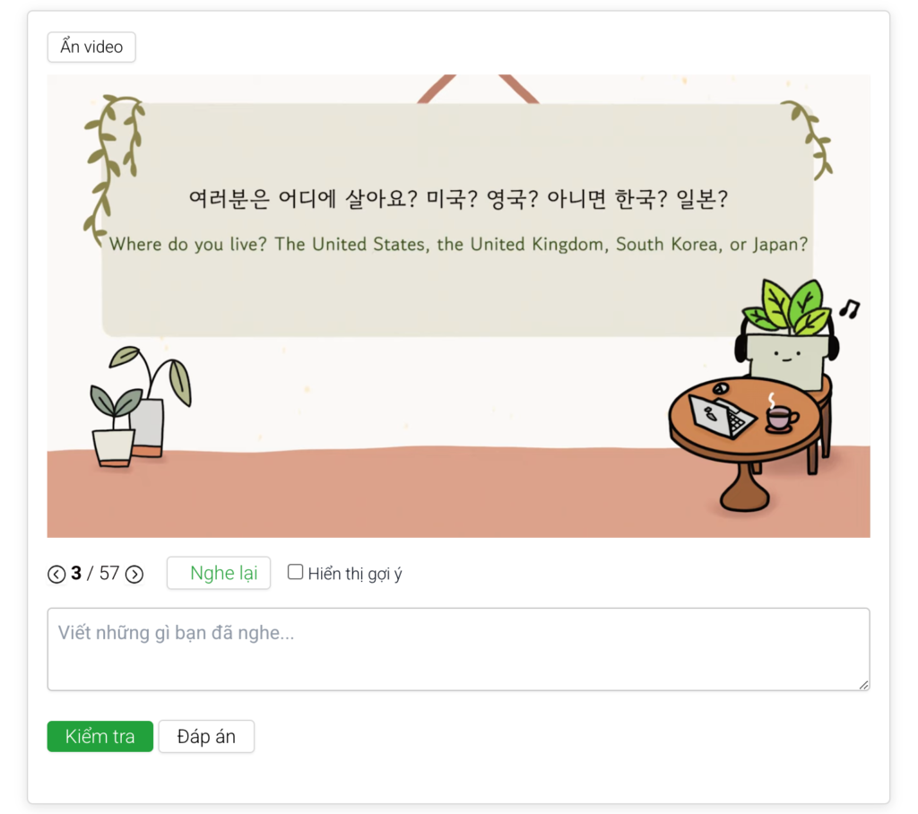 Quán cafe hàn quốc