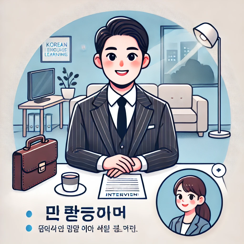 Từ vựng về phỏng vấn trong tiếng Hàn