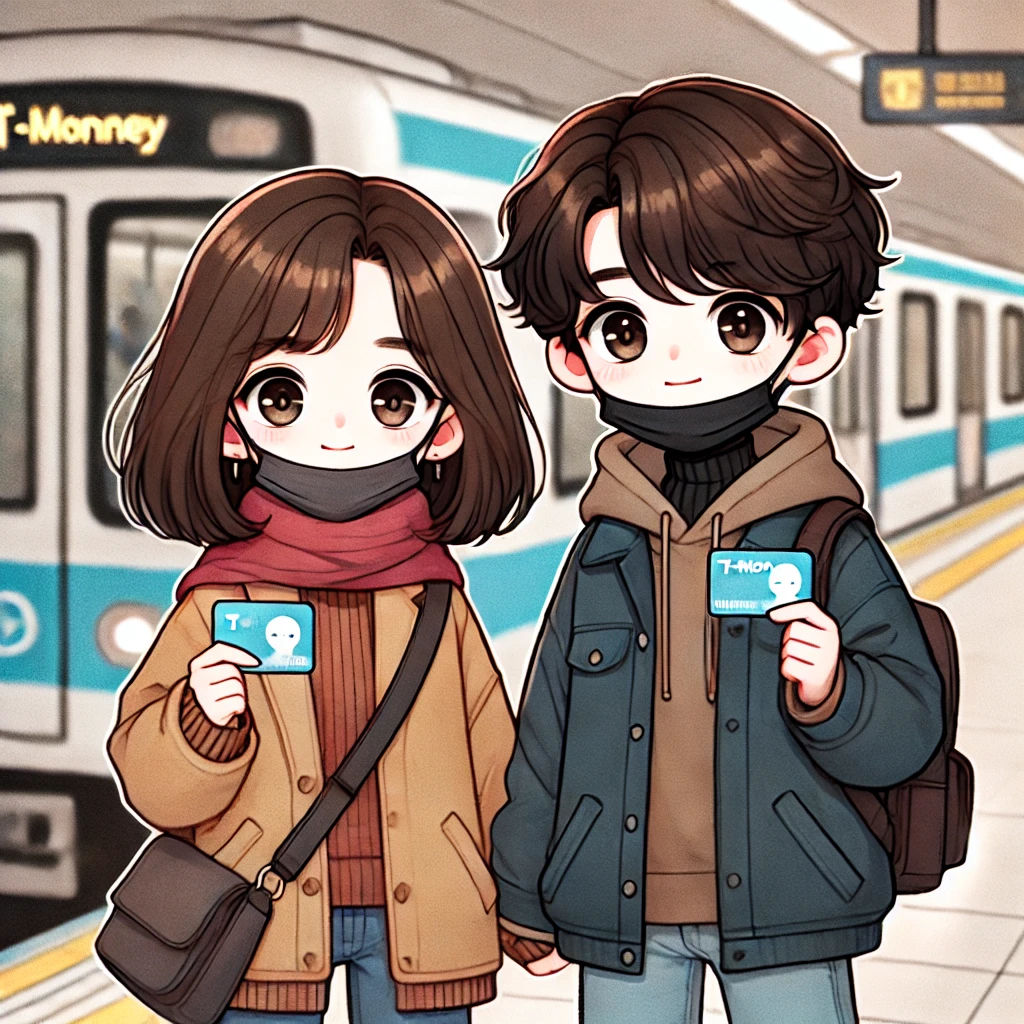 Đi tàu điện ngầm ở Hàn Quốc