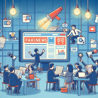 가짜 뉴스 확산과 디지털 시대의 책임 (Sự lan truyền tin giả và trách nhiệm trong thời đại số)