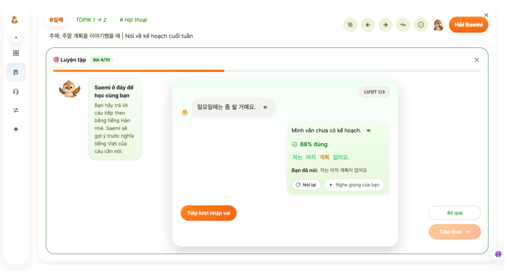 Luyện tập để củng cố kiến thức
